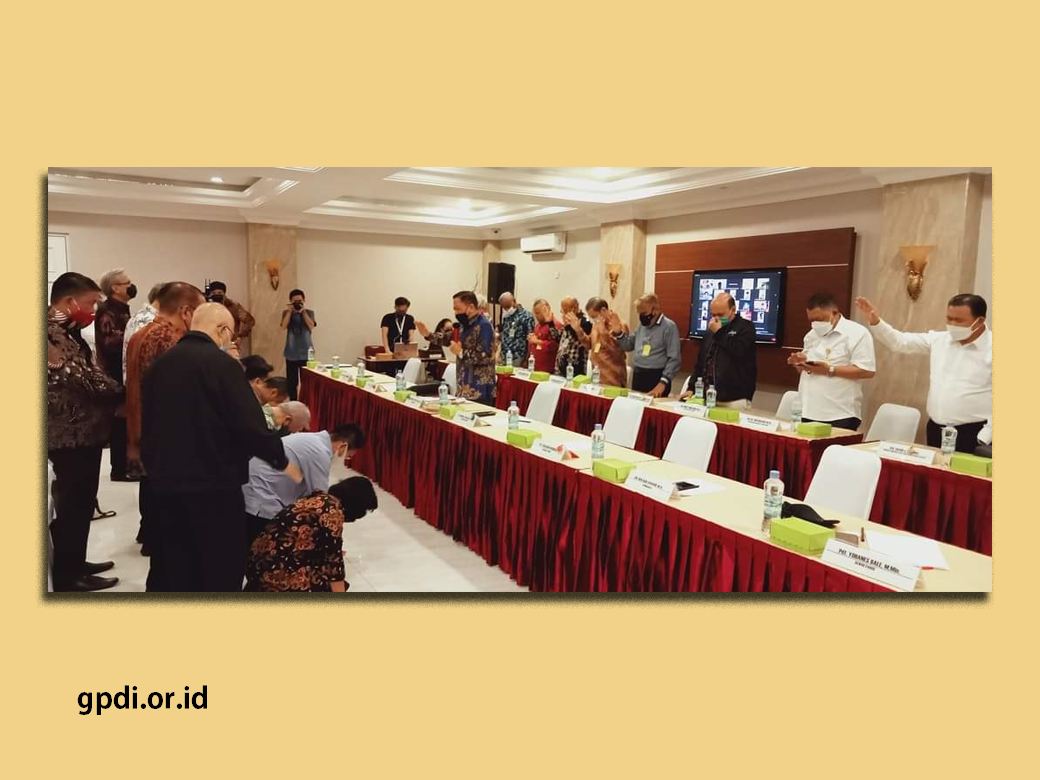 Pelantikan Panitia MUBES GPdI 2022