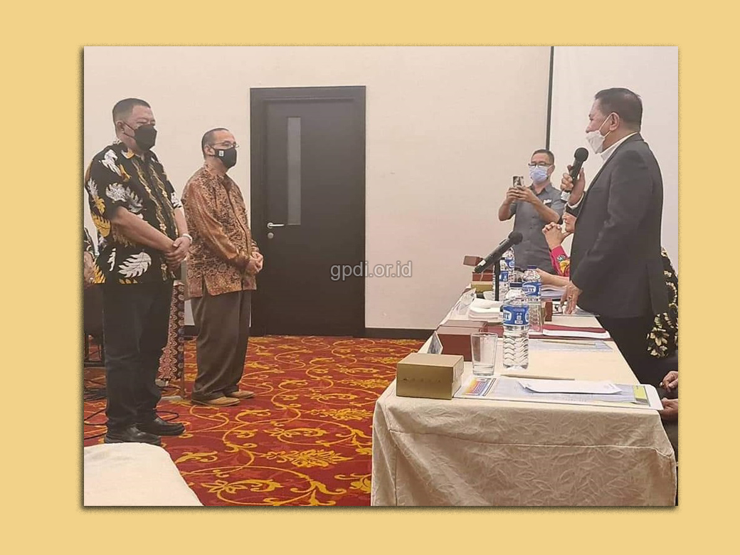 Pelantikan 4 anggota MP baru di Pleno MP 27-29 Mei 2021